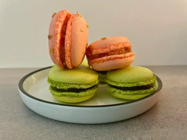 Les macarons Hottekiet | assiette 4 macarons