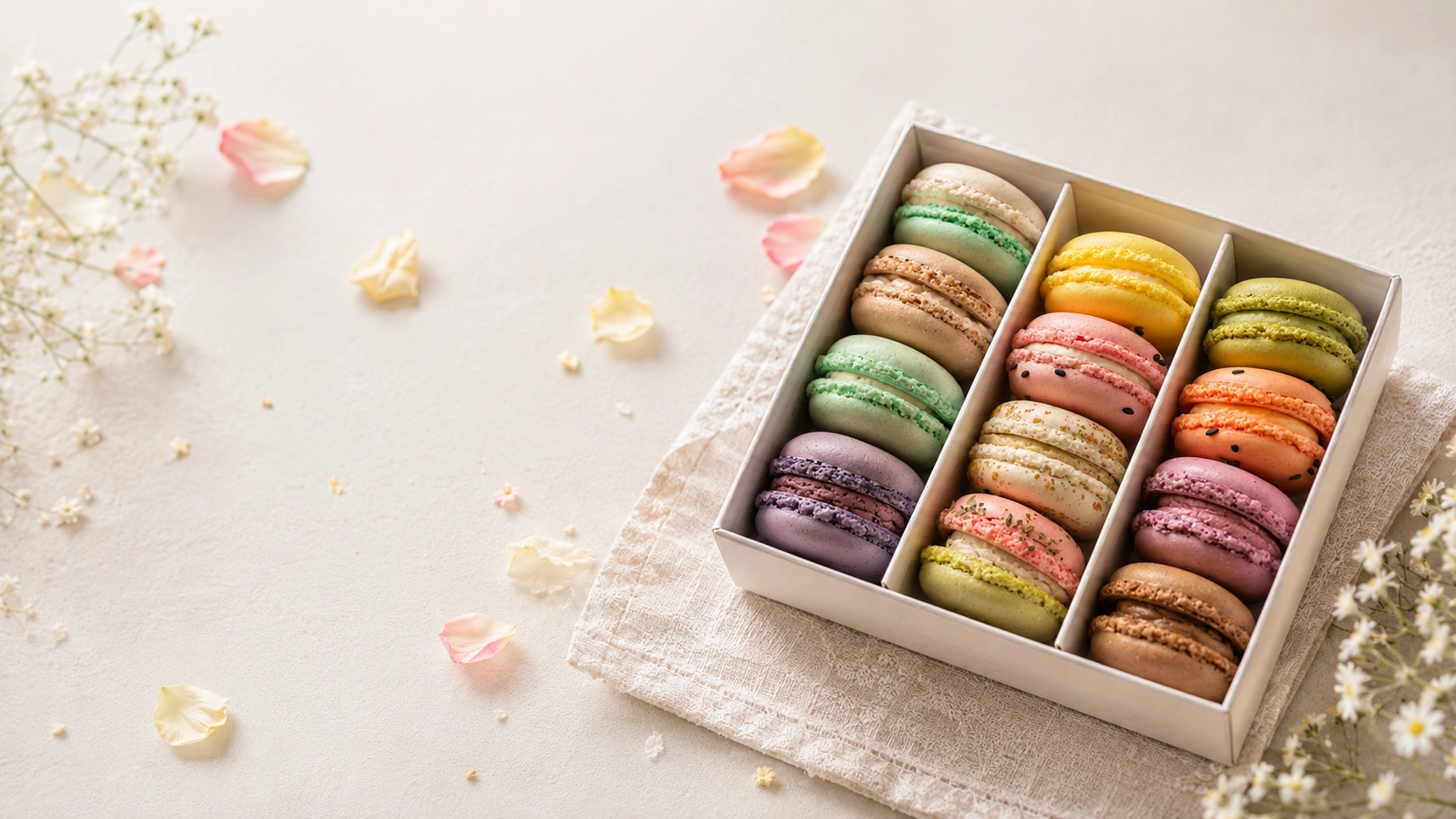 Les macarons Hottekiet - macarons artisanaux à Angers