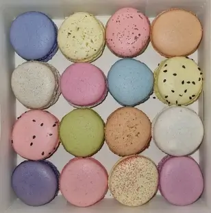 Les macarons Hottekiet | boite 16 macarons