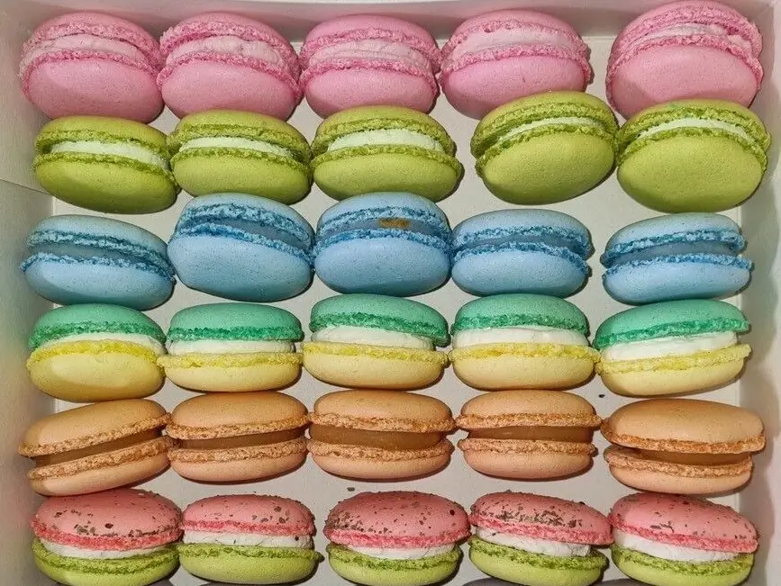 Les macarons Hottekiet | boite 30 macarons