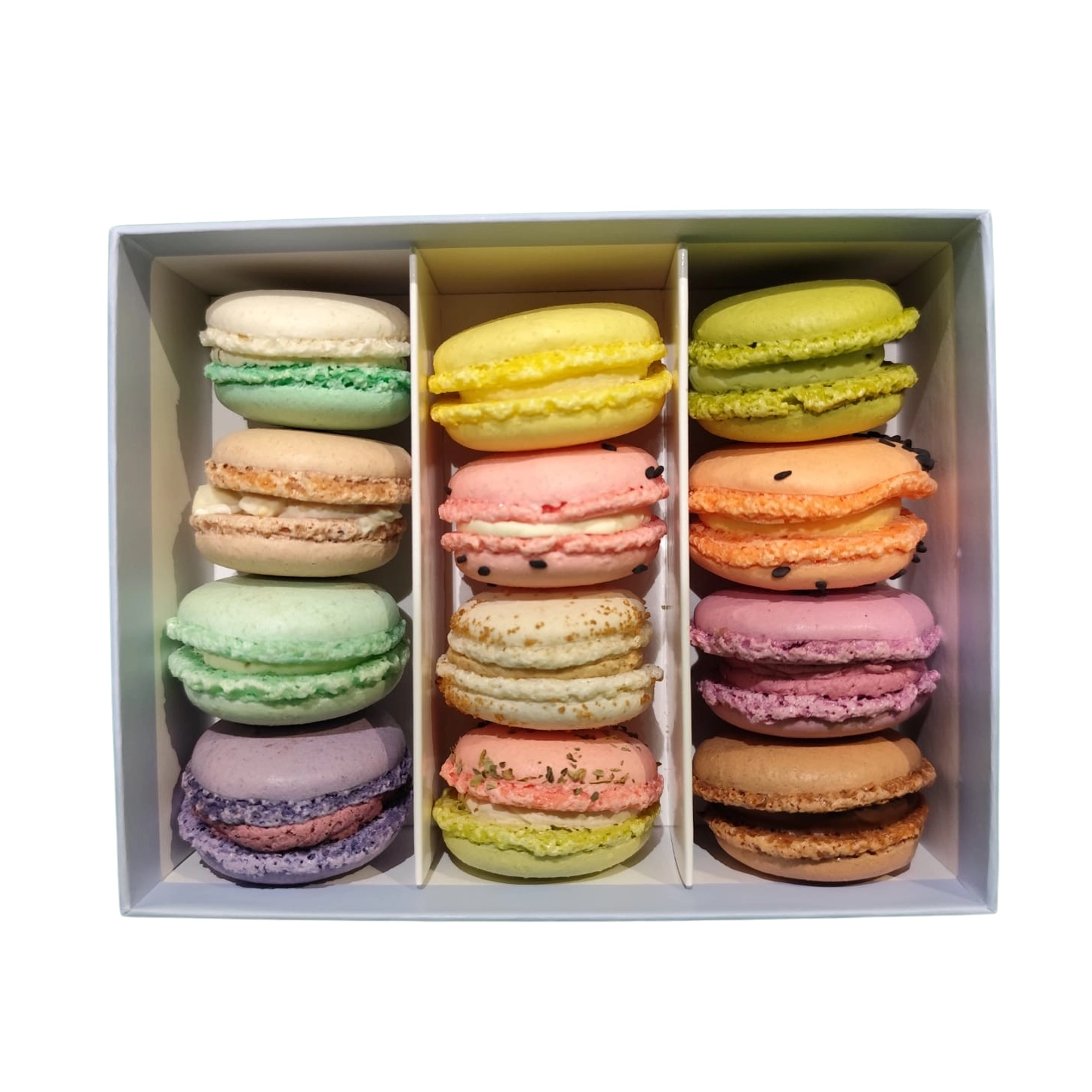 Les macarons Hottekiet | coffret 12 macarons