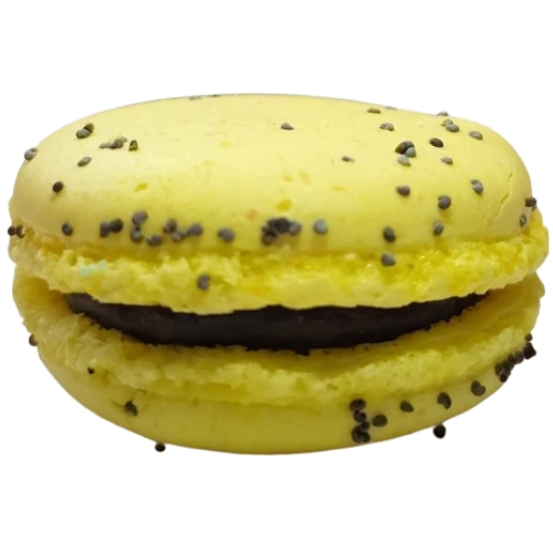Les macarons Hottekiet | macaron : banane chocolat
