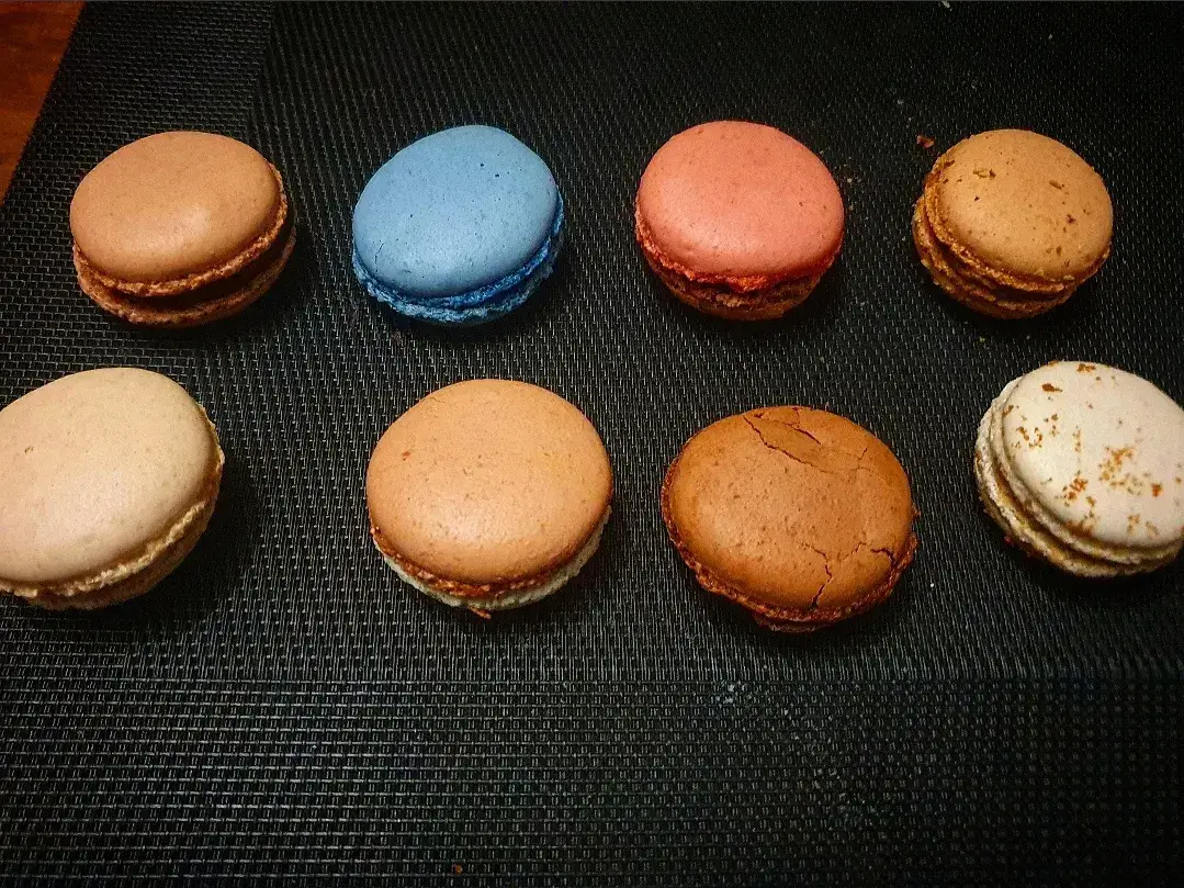 Les macarons Hottekiet | présentation 6 macarons