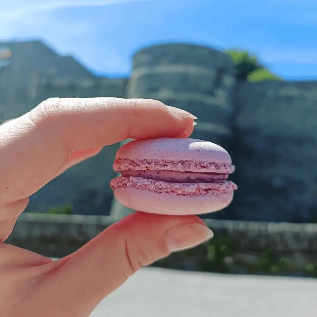 Les macarons Hottekiet | macaron cassis