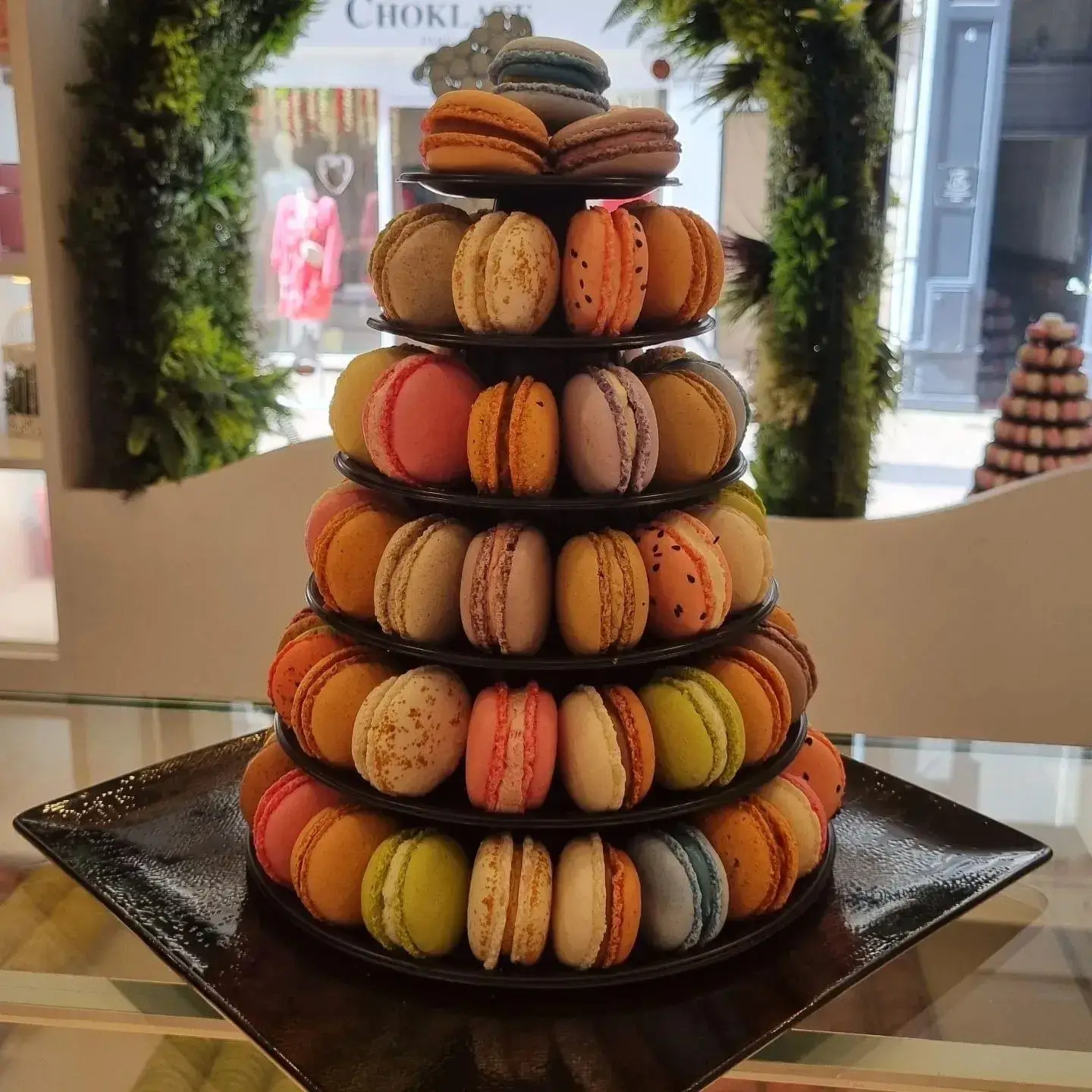 Les macarons Hottekiet | pyramide 100 macarons