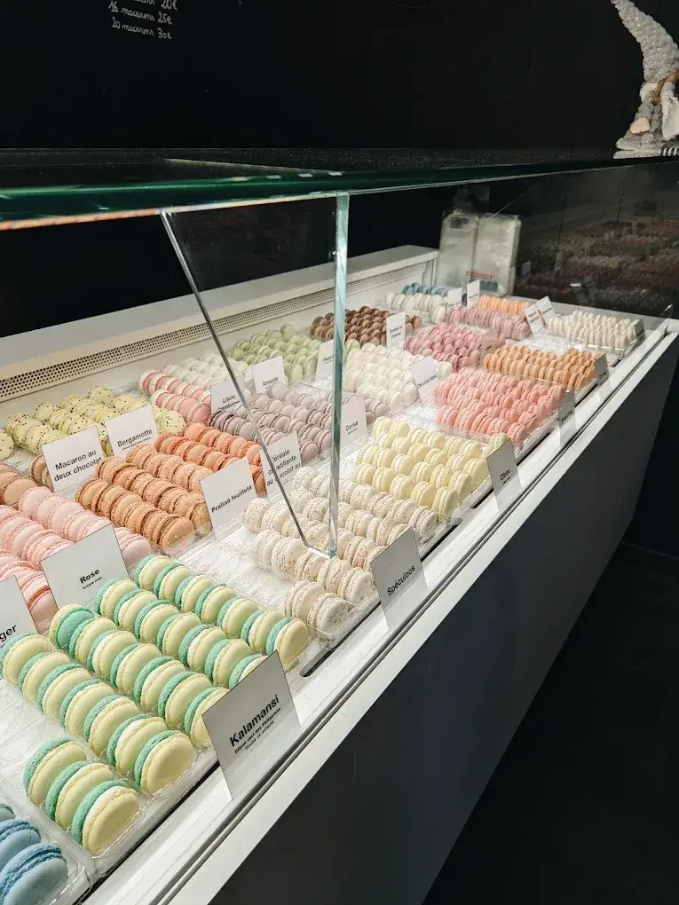 Les macarons Hottekiet | vitrine centre