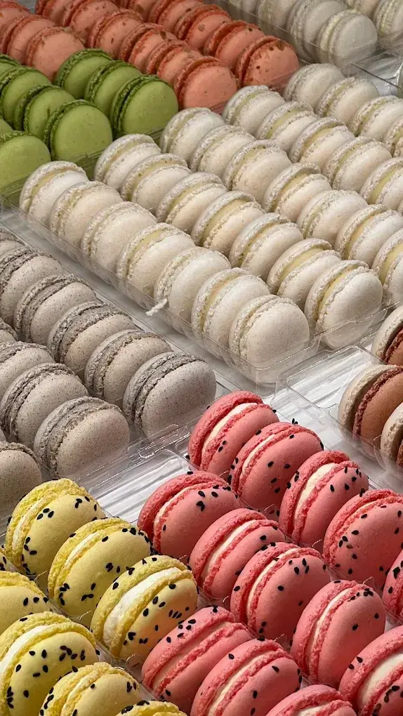 Les macarons Hottekiet | vitrine